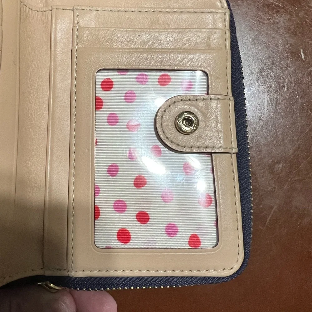 Kate Spade WELLESLEY CARA Snap Wallet with Zipper - Picture 4 of 9